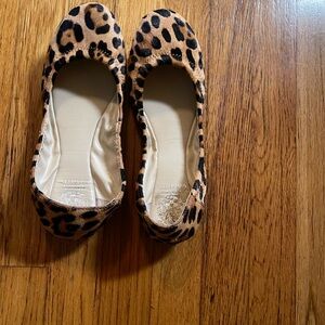 Vince Camuto Leopard Print Flats NWOT